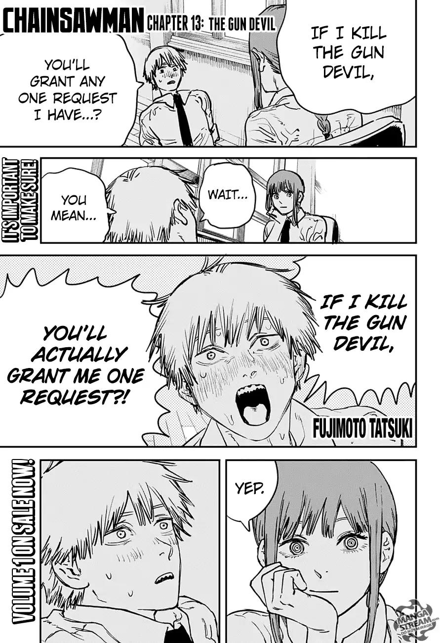 Chainsaw man Chapter 13 1